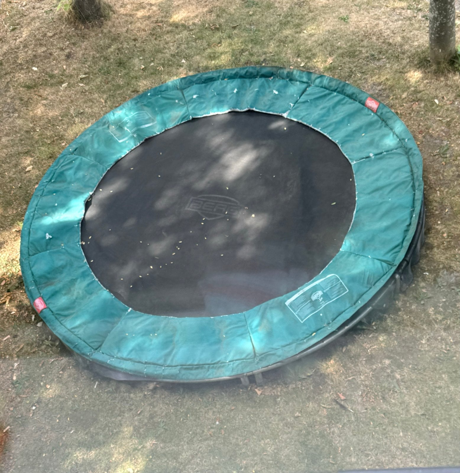 BERG InGround Favorit Trampoline - 270 cm - Gebruikt, Ophalen, Gebruikt
