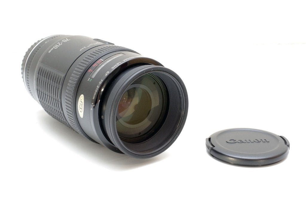 Canon EF 70-210mm f/4 telezoomlens EF-mount, Handmatige focus, Canon, Verzenden, Telelens