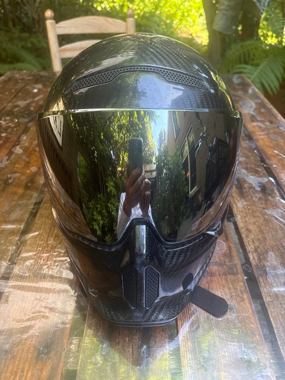 Ruroc Atlas 3.0 Integraalhelm Carbon Zwart Maat S, Motoren, Kleding | Motorhelmen, Overige merken, Heren, Ophalen of Verzenden