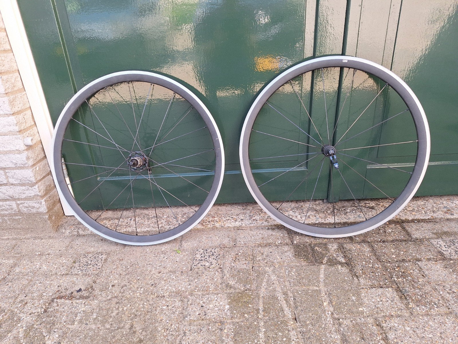 Wielset Fulcrum racing quattro, Fulcrum, Gebruikt, Aluminium, Racefiets