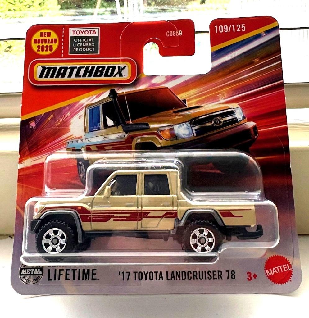Matchbox Toyota Landcruiser 78 Pickup, Ophalen of Verzenden, Nieuw, Auto