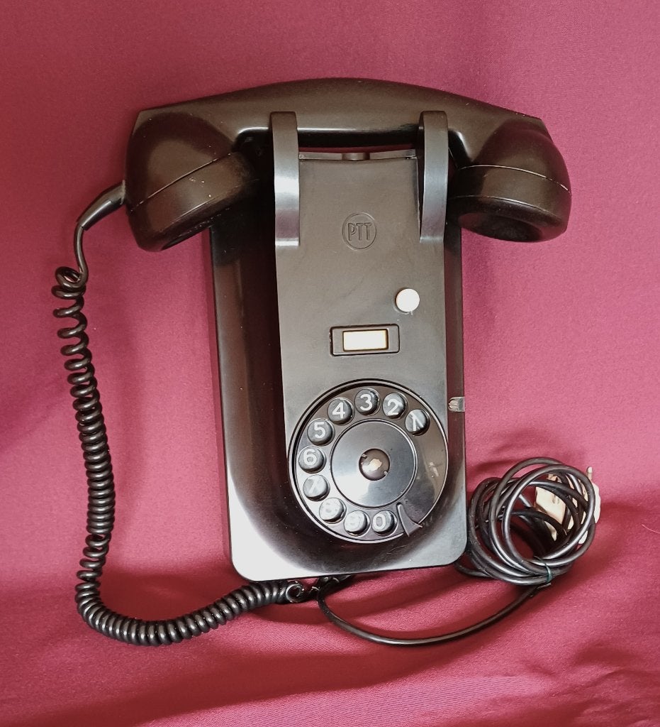 originele bakelieten PTT Wandtelefoon, Ophalen of Verzenden