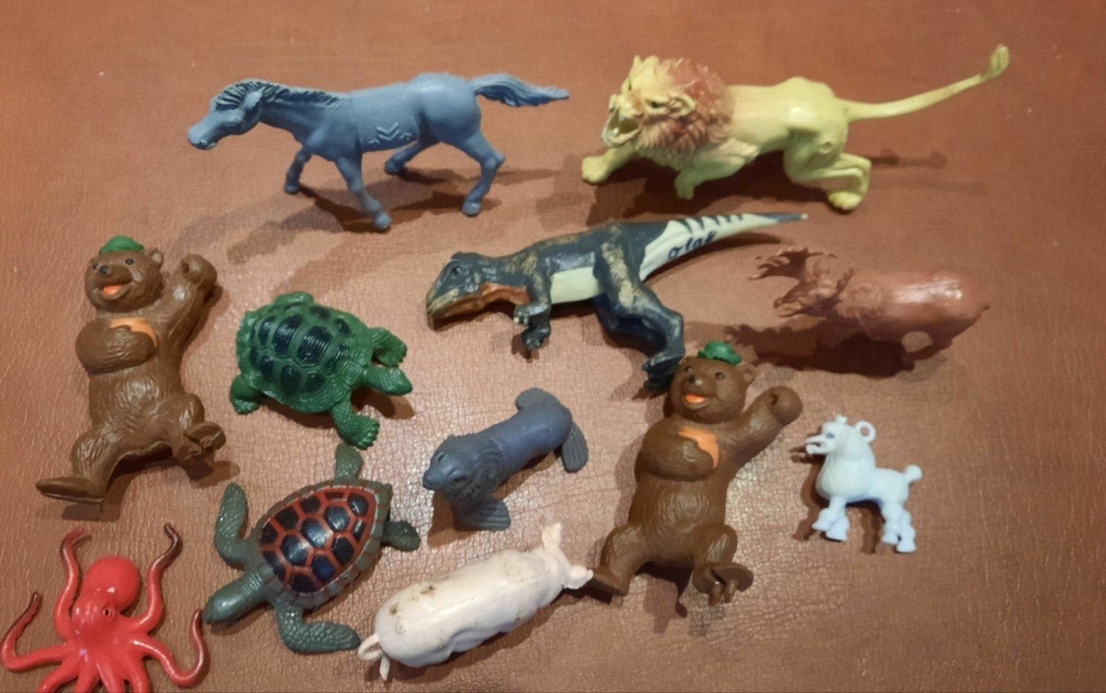 Diverse speelgoed dierenfiguren - set van 12, Ophalen of Verzenden, Gebruikt