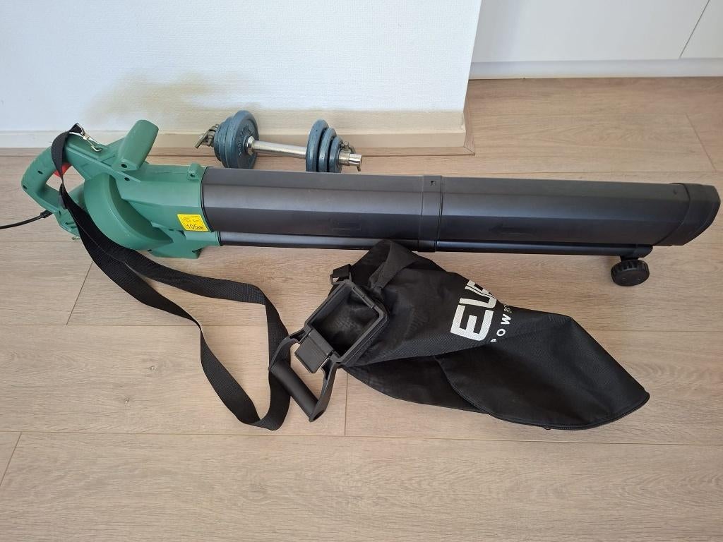 Bladblazer 3000Watt, Tuin en Terras, Bladblazers, Ophalen, Gebruikt, Handgedragen, Met opvangzak