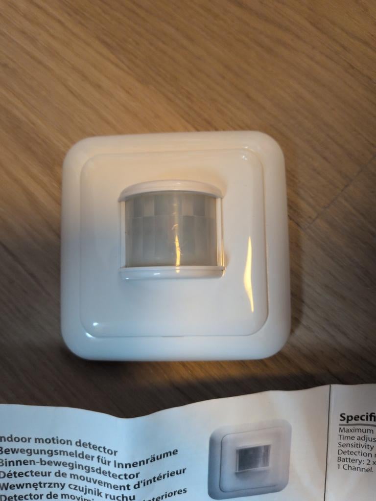 Klik aan Klik uit Elro Bewegingsmelder 433MHz, Beweging, Detector, Sensor of Melder, Ophalen of Verzenden, Zo goed als nieuw