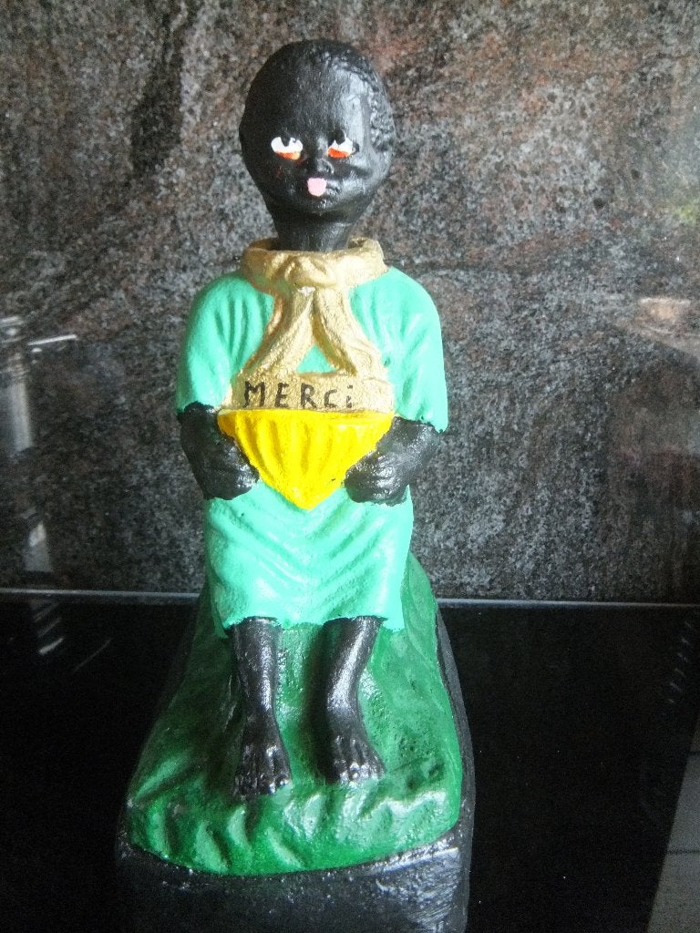 spaarpot, missie, Ophalen of Verzenden, Gebruikt, Steen, Aardewerk of Keramiek, Overige thema's
