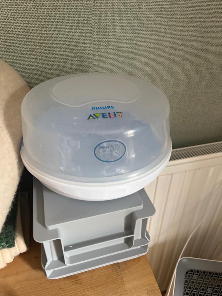 Philips Avent Sterilisator voor babyflessen, Ophalen of Verzenden, Zo goed als nieuw, Sterilisator