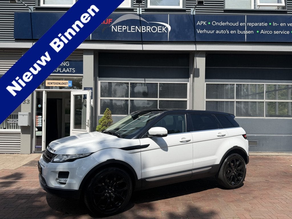 Land Rover Range Rover Evoque 2.0 Si 4WD Prestige Automaat,L, Auto's, Land Rover, Automaat, Euro 5, Zwart, 4 cilinders