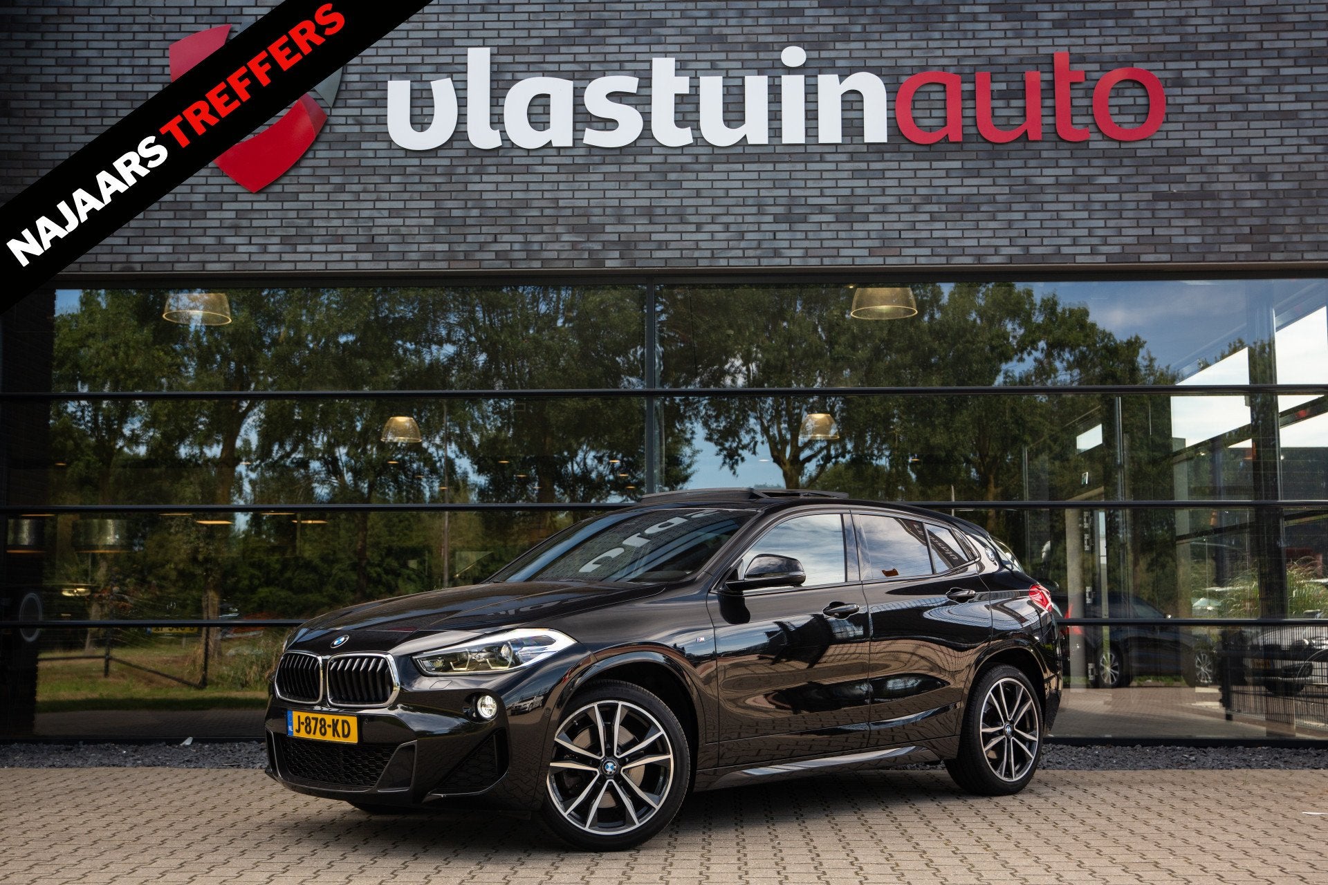 BMW X2 sDrive20i High Executive M-Sport , Panoramadak, Head-, Auto's, 1998 cc, X2, 1435 kg, Leder en Stof