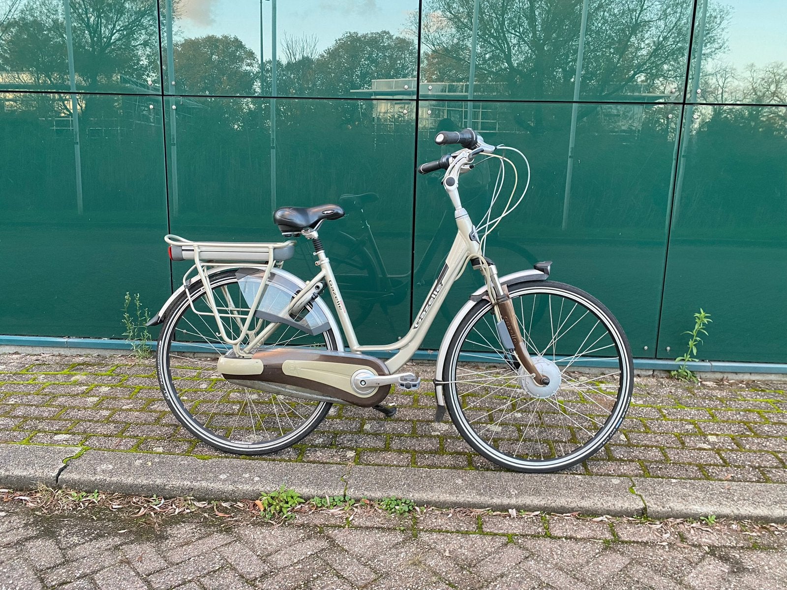 Gazelle Orange Plus Innergy D46 zeer netjes! e-bike nexus 7, Fietsen en Brommers, Ophalen of Verzenden, Zo goed als nieuw, Minder dan 47 cm
