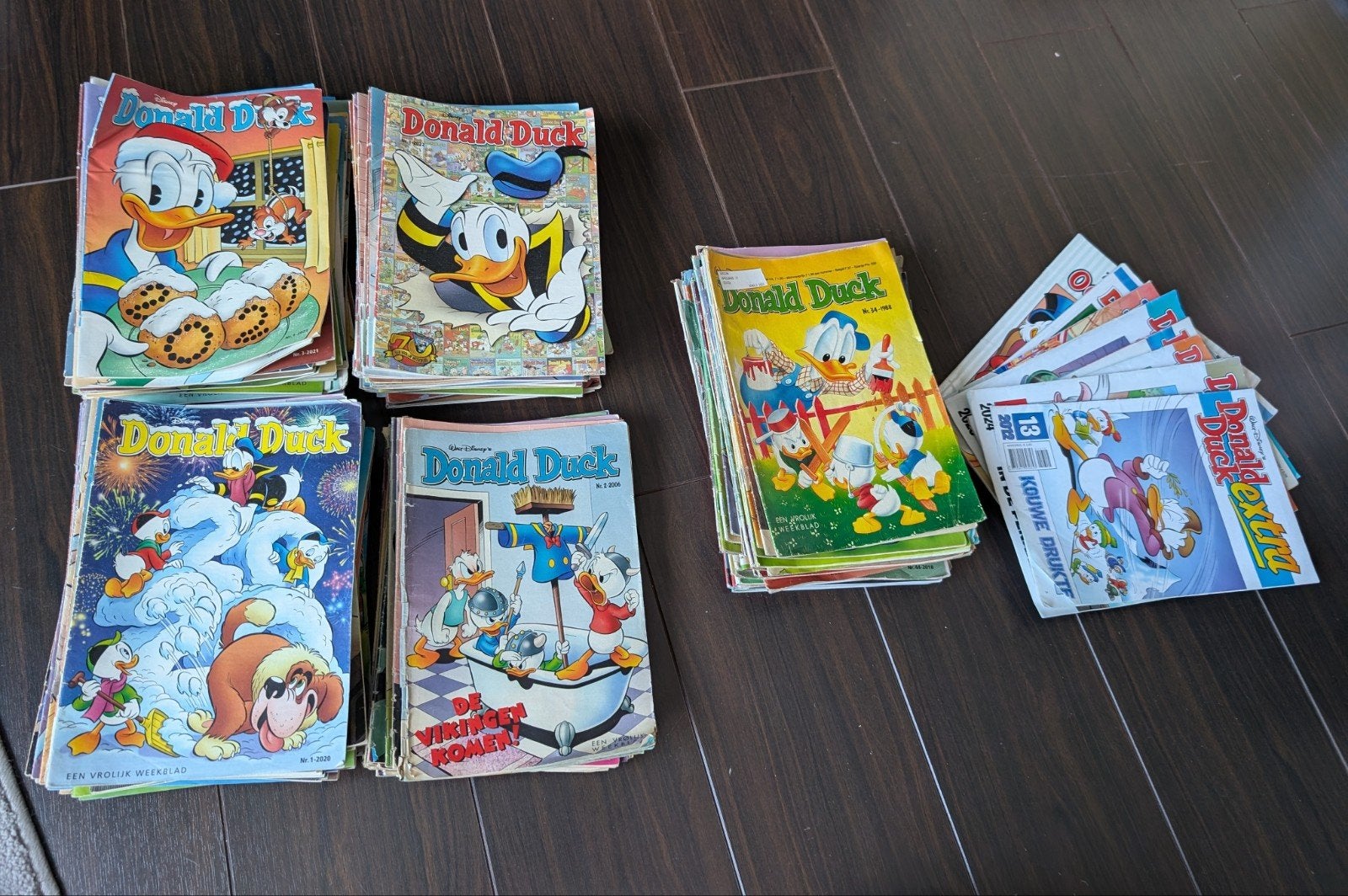 Grote collectie Donald Duck stripboeken, Boeken, Complete serie of reeks, Ophalen of Verzenden, Gelezen