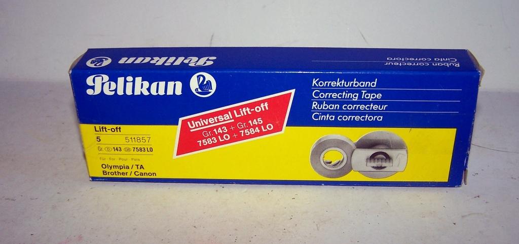 5x Pelikan universele correctielint v. elektr. typemachines, Diversen, Typemachines, Ophalen of Verzenden, Nieuw