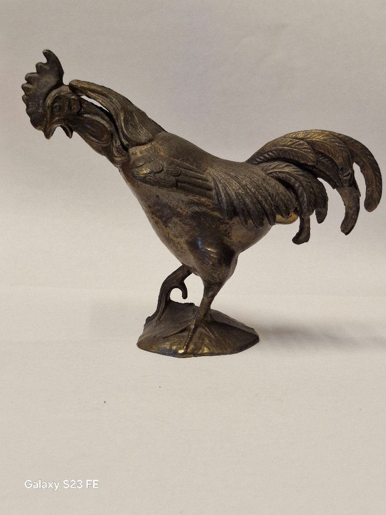 bronzen haan, Ophalen of Verzenden, Brons