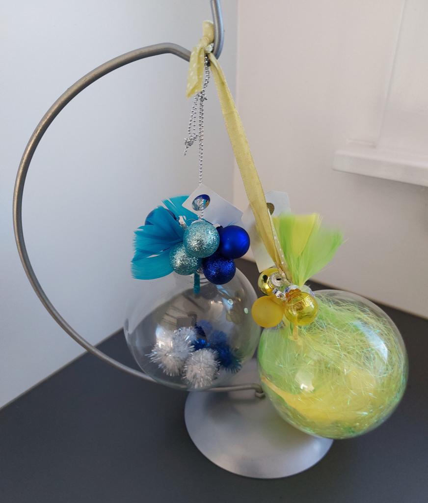 NIEUWE unieke Kerstballen en hanger (zie foto's)., Diversen, Kerst, Ophalen, Nieuw
