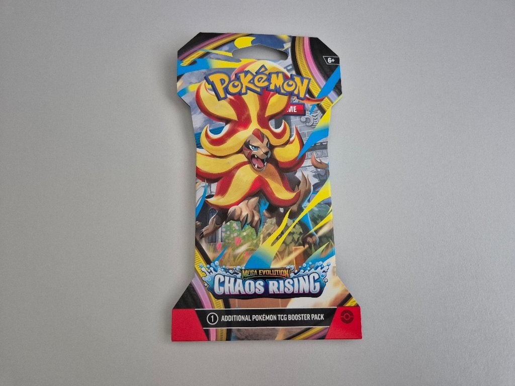 Pokémon TCG ME04 Chaos Rising Sleeved Booster, Ophalen, Nieuw, Booster