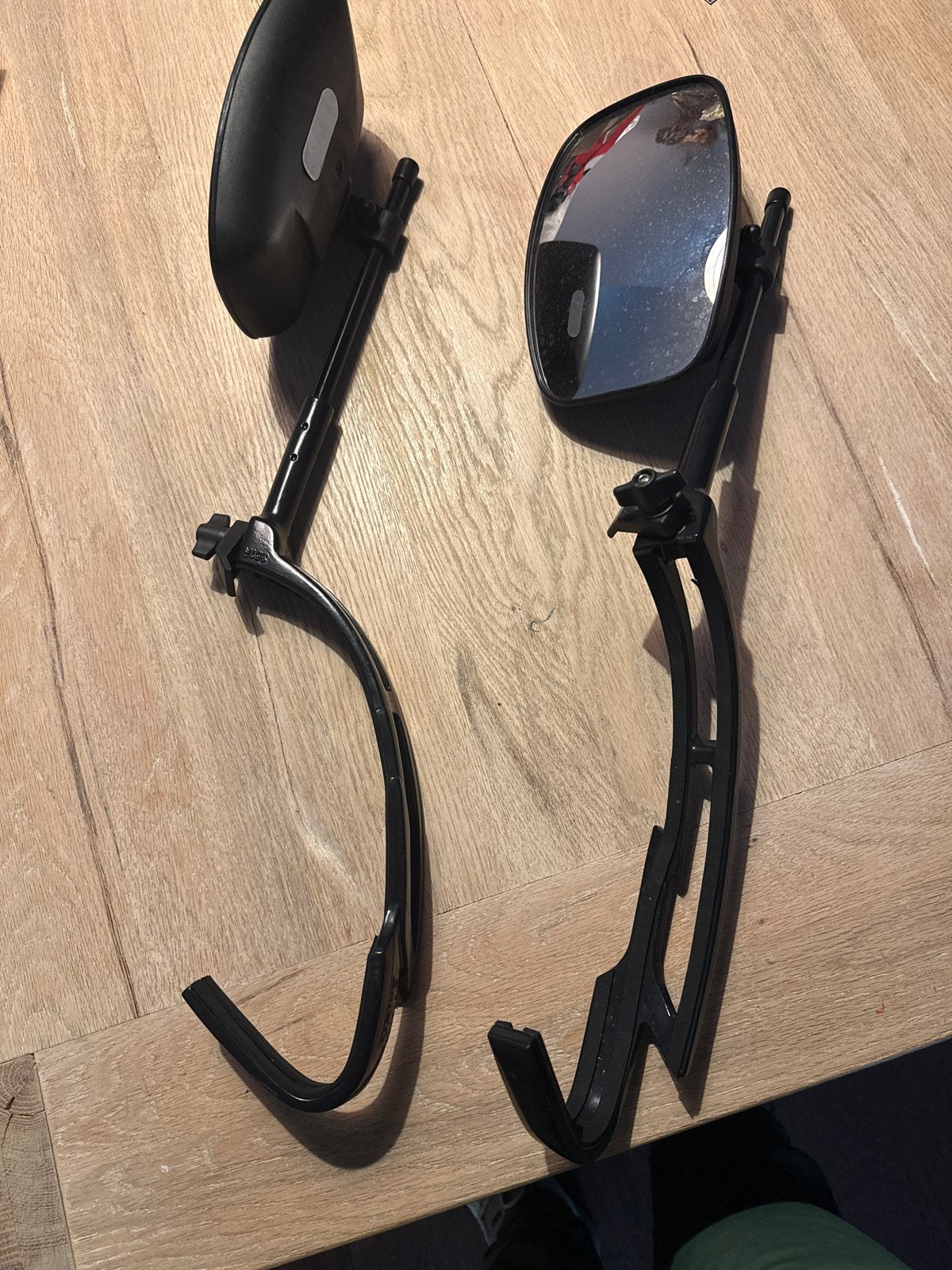 Caravan/aanhanger spiegels voor Nissan X-trail, Verzenden, Gebruikt