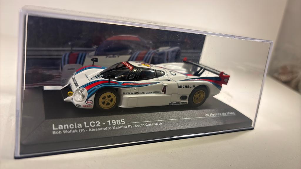Lancia lc2 24h du mans 1985 altaya 1.43