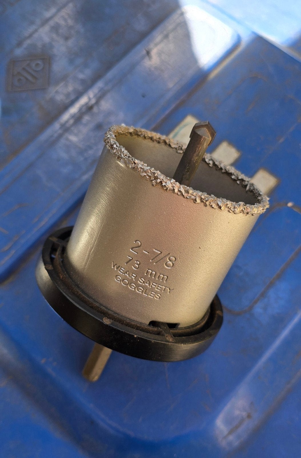 Diamant gatenboor 73 mm, Ophalen of Verzenden, Gebruikt, Overige typen