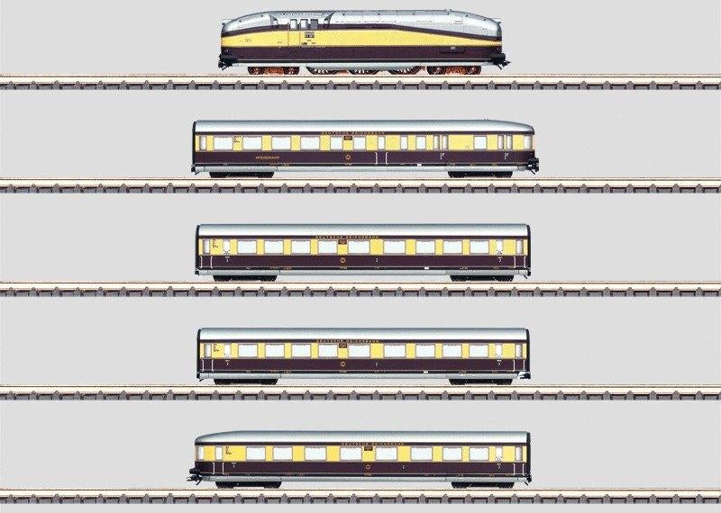 Marklin H0 26610 Treinset Henschel-Wegmann DRG,insider 2005, Wisselstroom, Treinset, Ophalen of Verzenden, Zo goed als nieuw