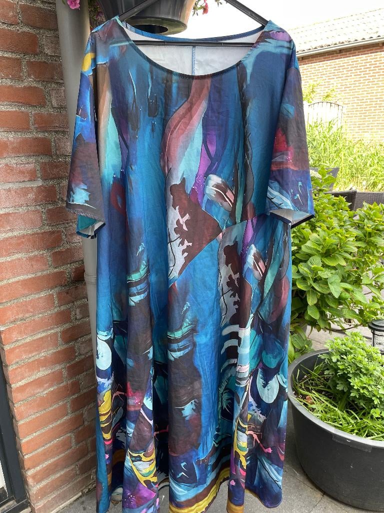 Nieuw jurk Shein mt 54, Kleding | Dames, Grote Maten, Overige kleuren, Jurk, Nieuw, Ophalen of Verzenden