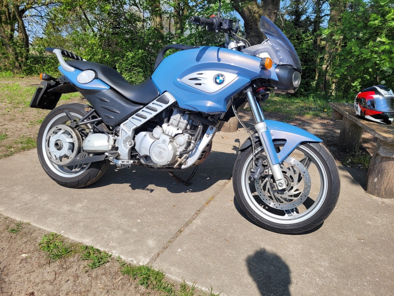 BMW F 650 CS Scarver - Blauw - Goed onderhouden, Motoren, Ophalen of Verzenden