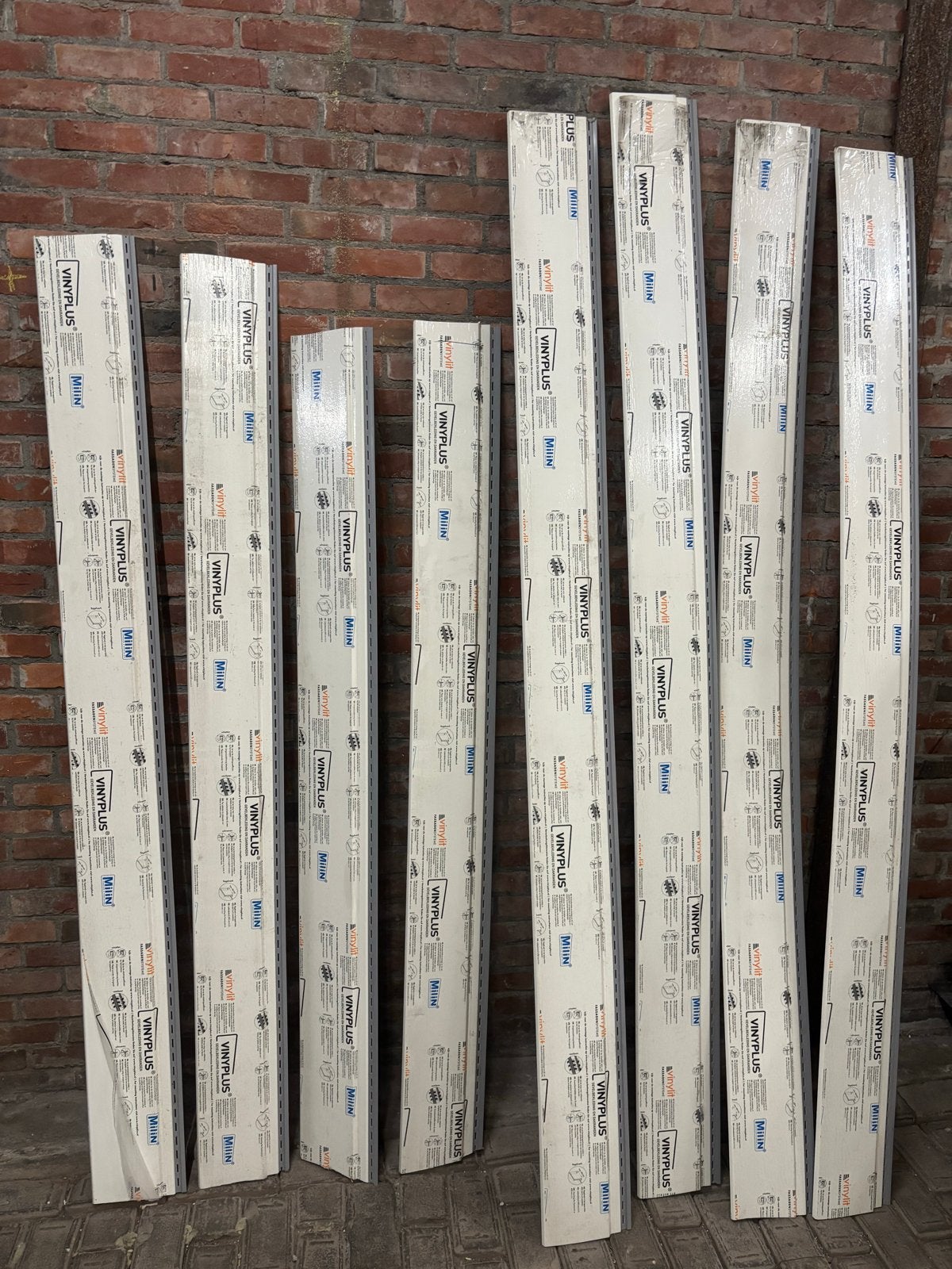 Nieuwe VinylPlus gevelbekleding ral 9001, Ophalen, Minder dan 25 mm, Nieuw, Plank