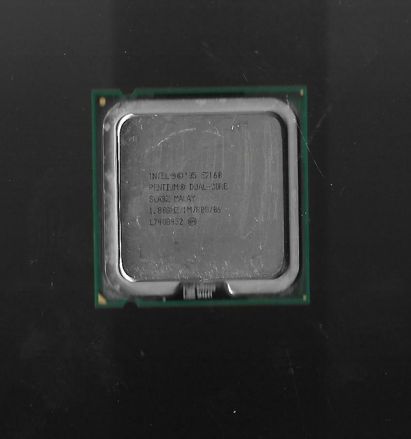 Intel Pentium Dual-Core E2160, 1.8GHZ, socket 775, Ophalen, Gebruikt, Minder dan 2 Ghz, Socket 775