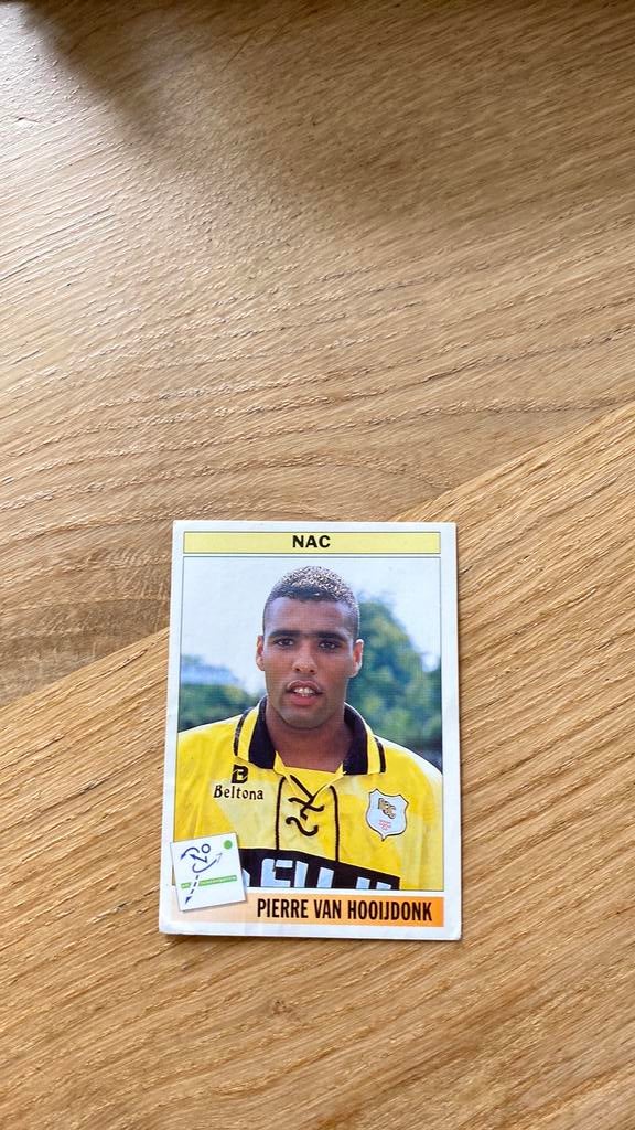 Panini 95 van hooijdonk, Ophalen of Verzenden, Zo goed als nieuw, Buitenlandse clubs, Poster, Plaatje of Sticker