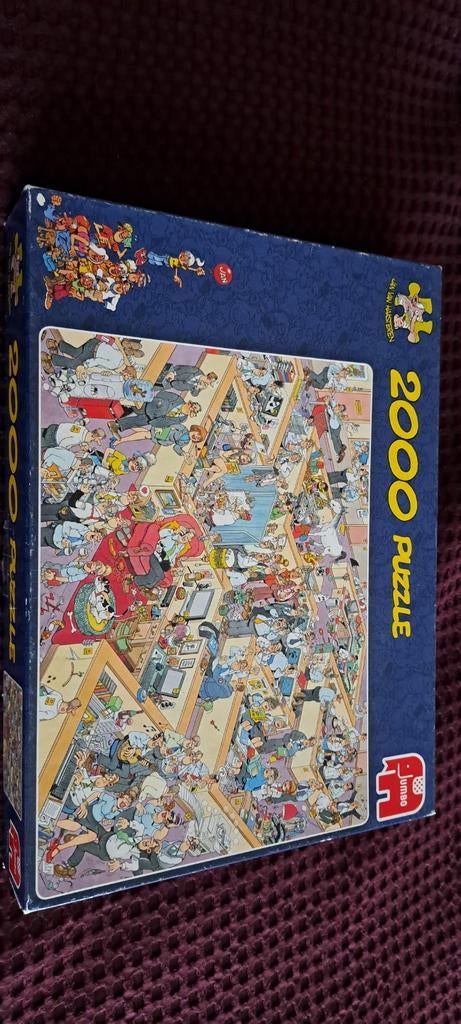 Jan van Haasteren 2000 stukjes, Hobby en Vrije tijd, Denksport en Puzzels, Ophalen of Verzenden, Meer dan 1500 stukjes, Zo goed als nieuw