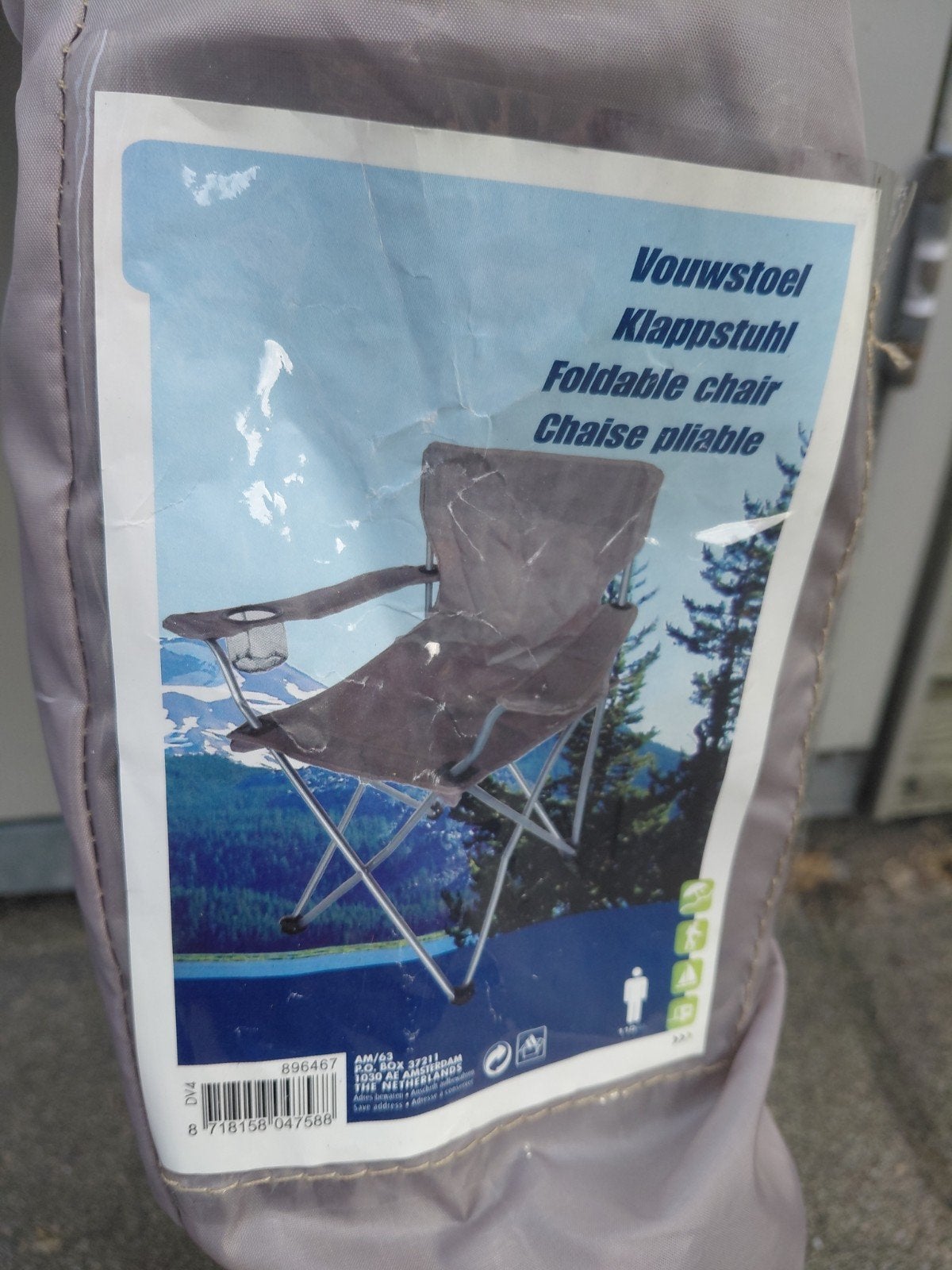 Twee Opvouwbare Vouwstoelen, Ophalen of Verzenden, Nieuw