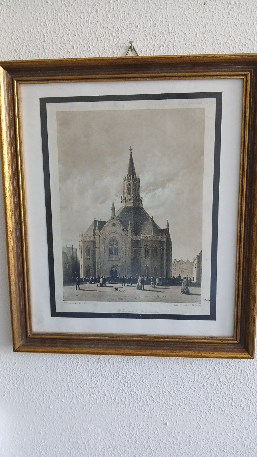 Originele Litho Weissenbruch (1850) Zuiderkerk Rotterdam, Ophalen of Verzenden