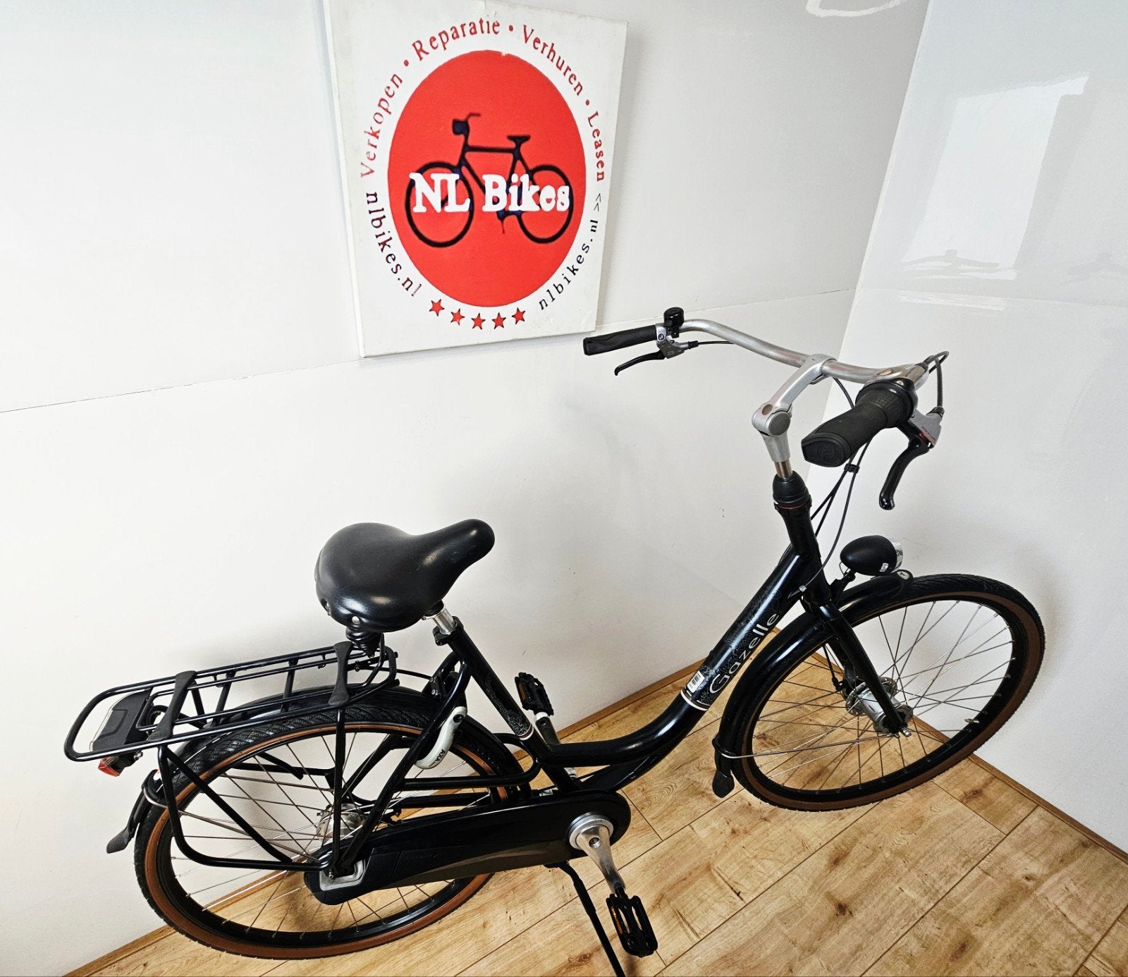 Moederfiets gazelle bloom Nieuw banden zo goed als nieuw, Fietsen en Brommers, 2 zitjes, Zo goed als nieuw, Nvt, Nvt
