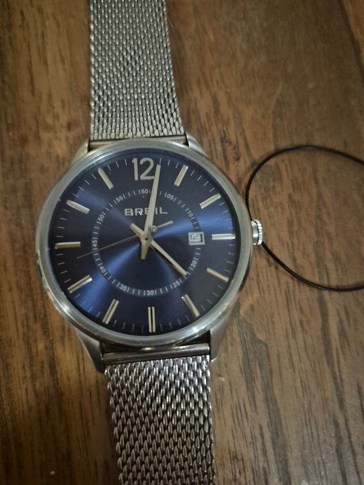 Breil horloge voor onderdelen - seconde wijzer los, Sieraden, Tassen en Uiterlijk, Staal, Gebruikt, Staal, Polshorloge