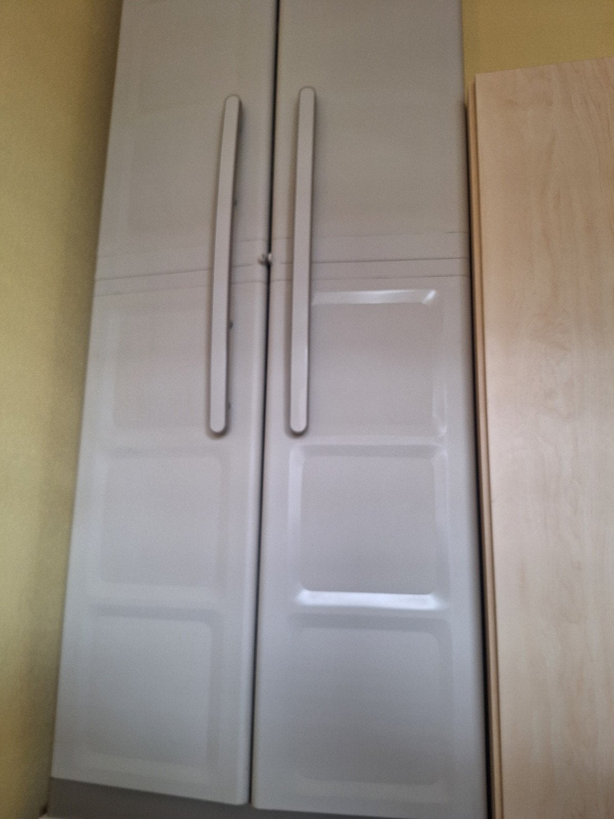 kasten  1 x  hout en 1x pvc, Ophalen of Verzenden, 25 tot 50 cm, 50 tot 100 cm, 150 tot 200 cm