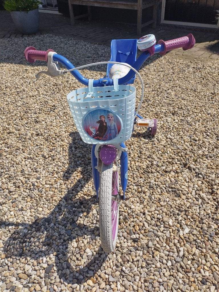 Kinderfiets 16 inch, Fietsen en Brommers, Fietsen | Kinderfietsjes, Terugtraprem, Zijwieltjes, Ophalen, Overige merken