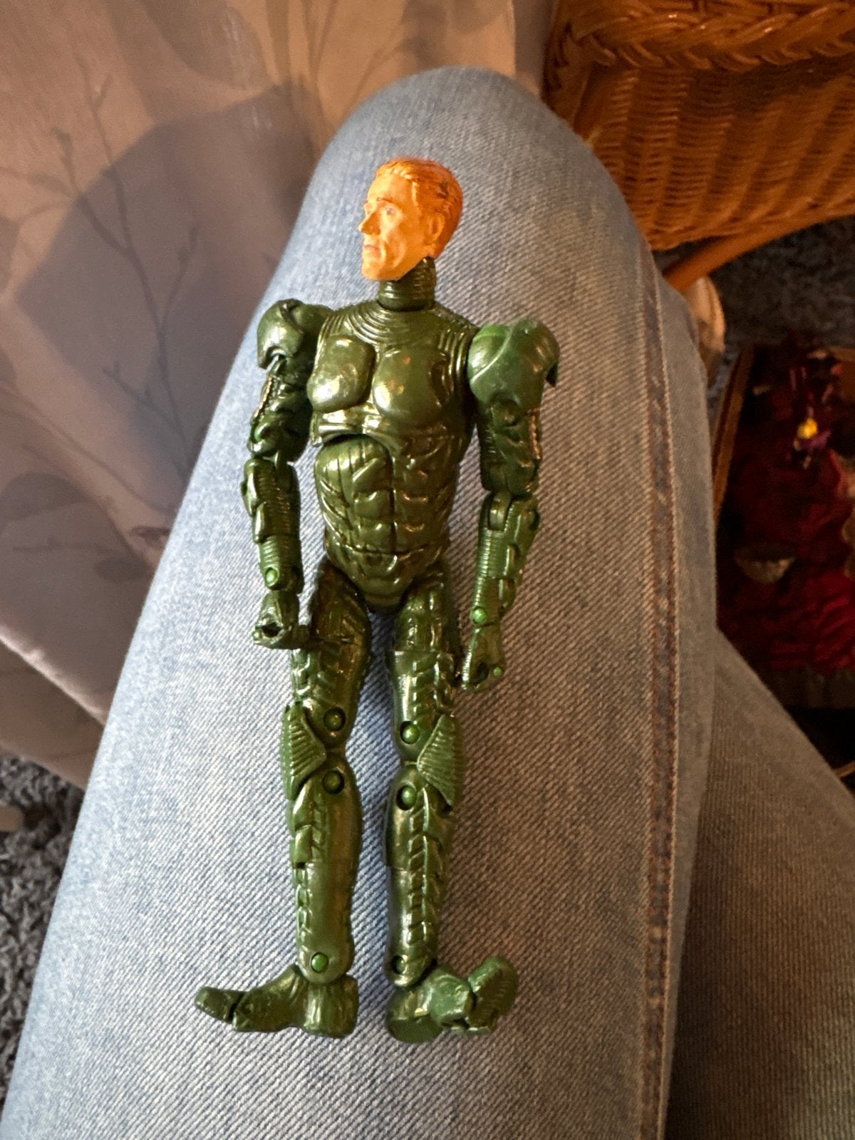 Vintage Green Goblin Actiefiguur - Spider-Man, Ophalen of Verzenden, Gebruikt