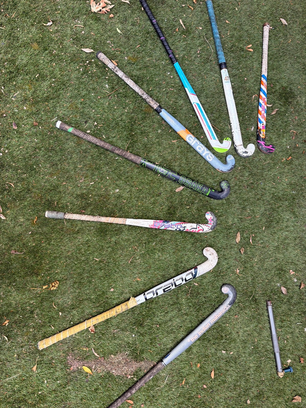 Diverse hockey sticks - Grays, Osaka, Dita, Brabo, Ophalen of Verzenden, Gebruikt, Stick