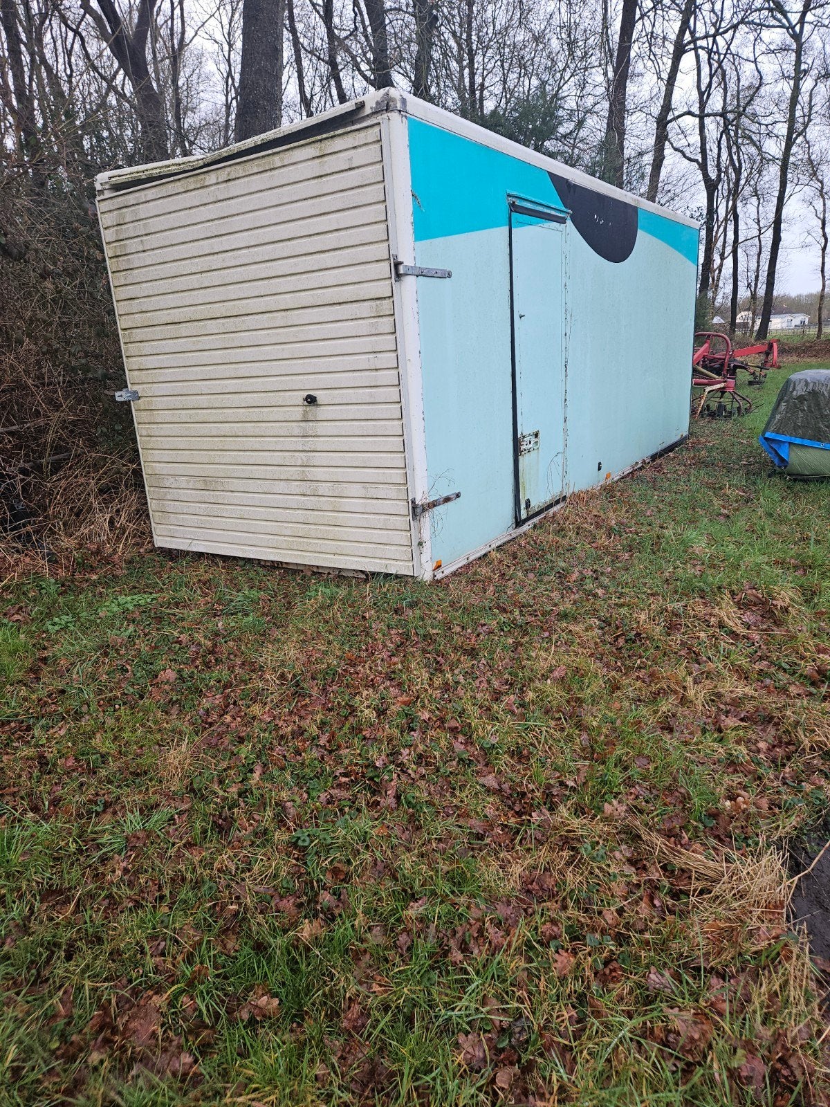 Schuilhok / opslagruimte - waterdicht, Ophalen, Gebruikt, Overige materialen, Overige typen