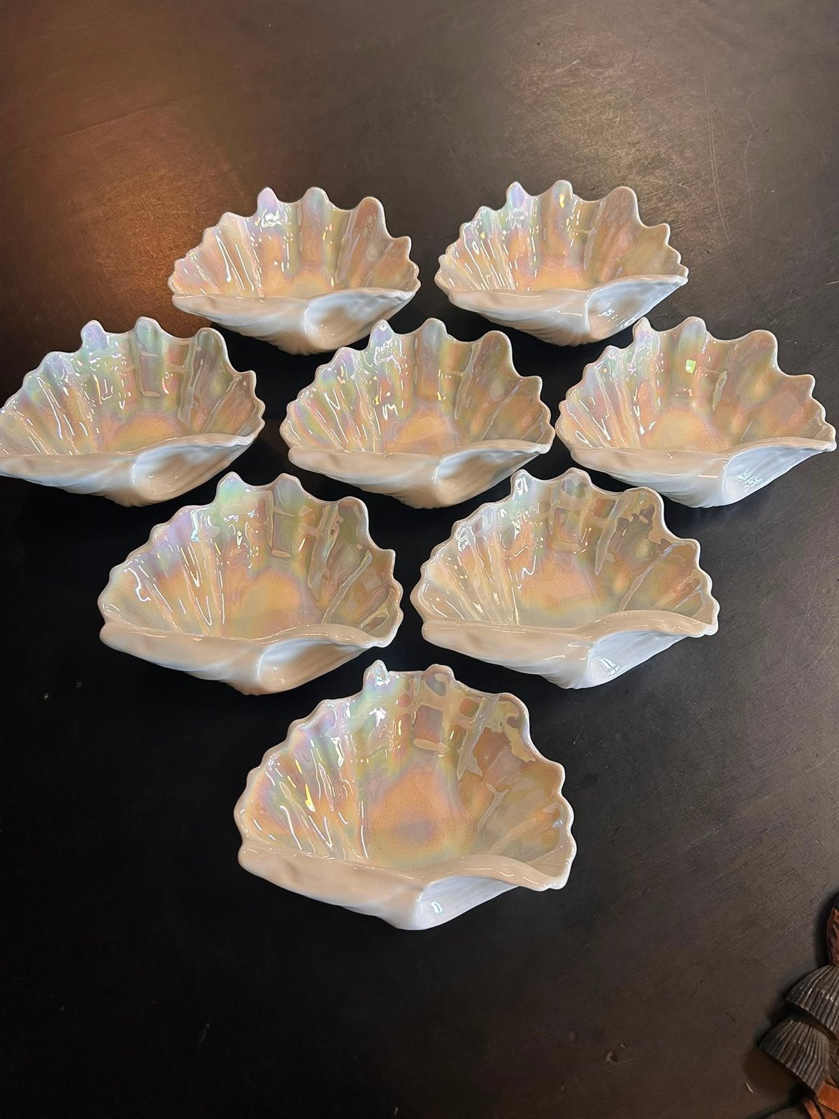 Wedgwood Nautilus Bone China Schelpen Schalen - 8 Stuks, Ophalen
