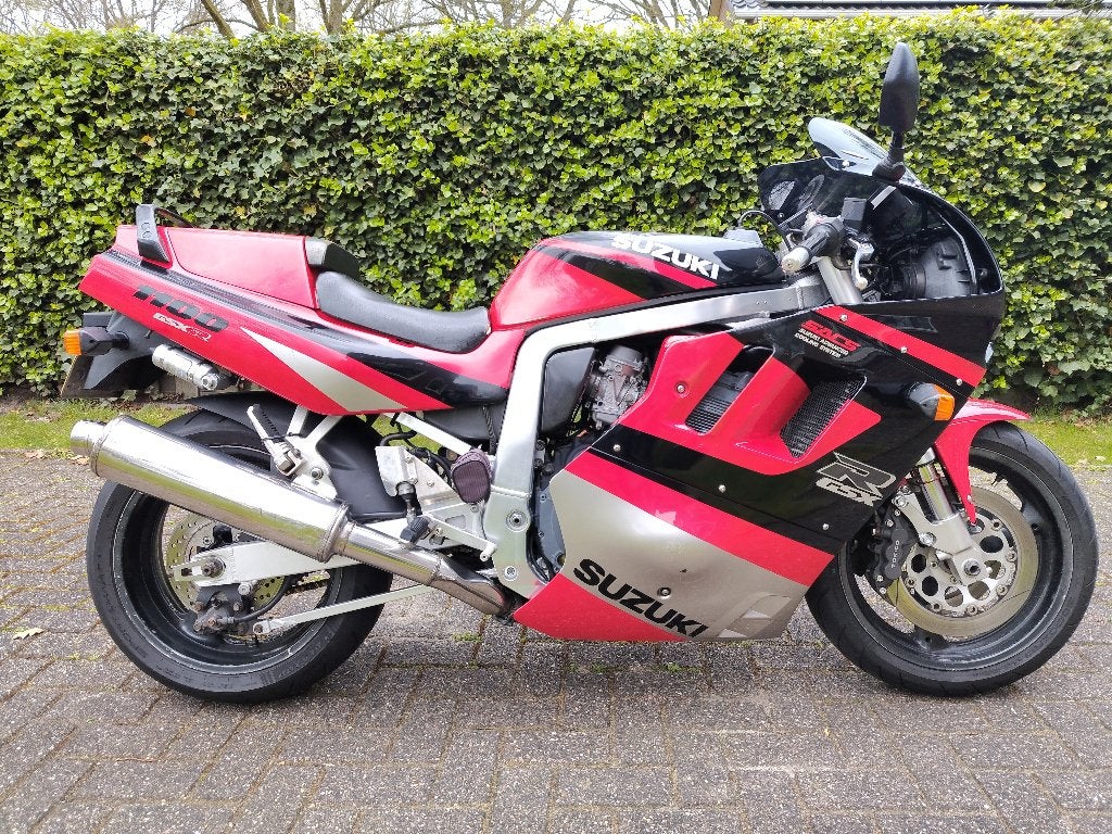 Superbike Suzuki GSXR 1100, 4 cilinders, Motorrijbewijs A, Gebruikt, Meer dan 35 kW