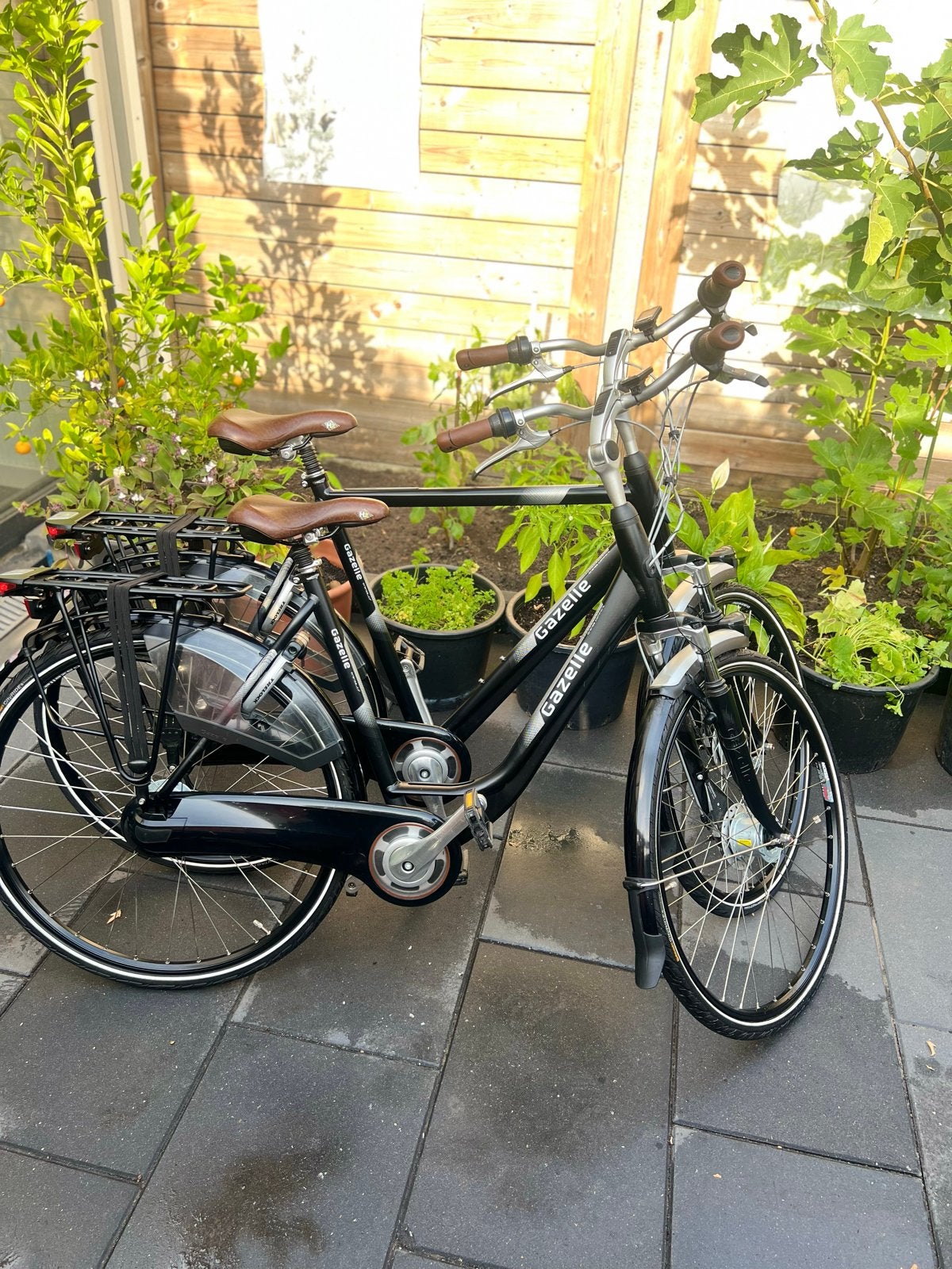 Set dames en herenfiets Gazelle frame 53&61cm goed als nieuw, Ophalen, 53 tot 56 cm, Versnellingen, Zo goed als nieuw
