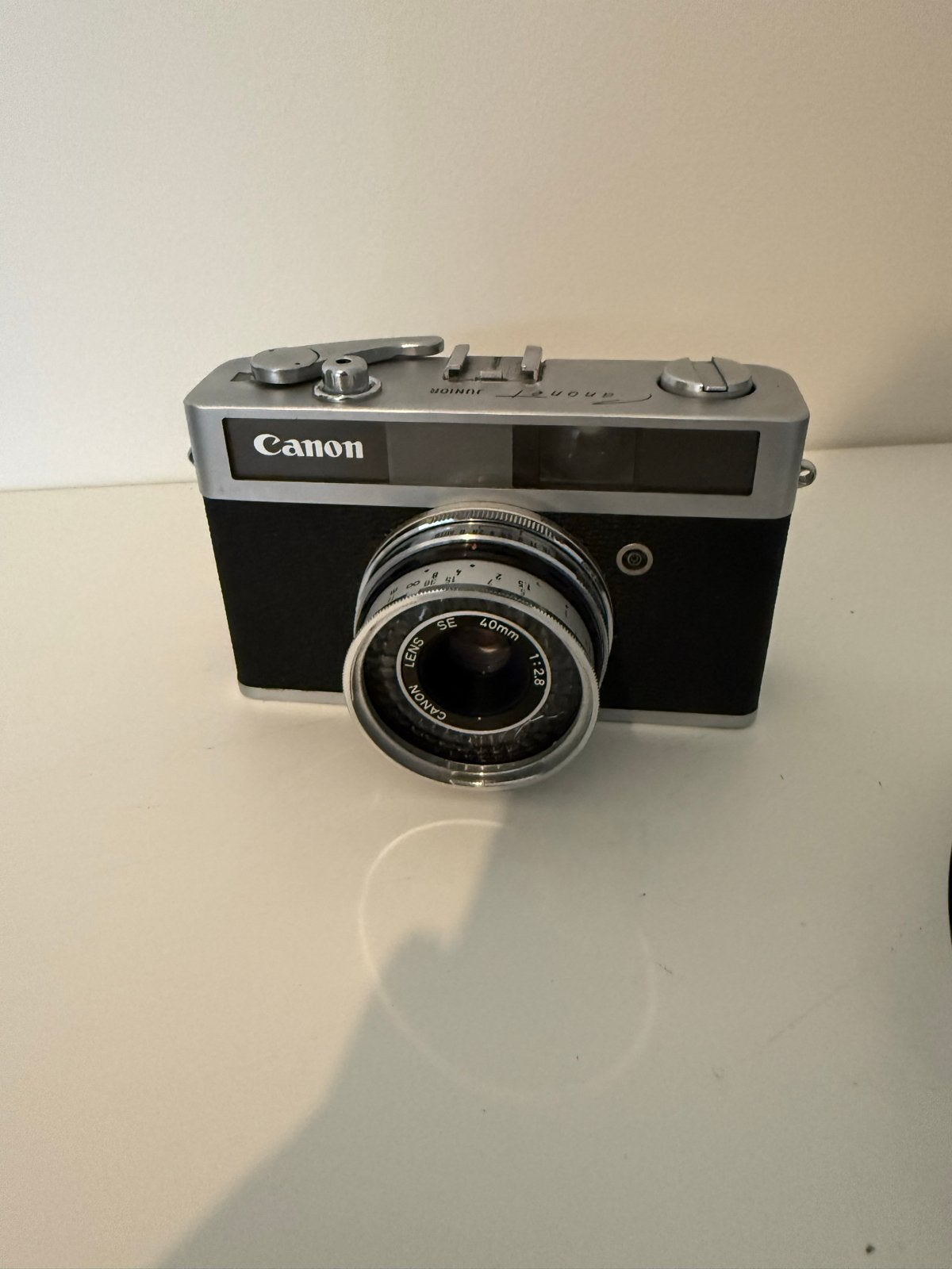 Canon Canonet Junior 40mm f/2.8 Camera, Ophalen, Gebruikt, Compact, Canon