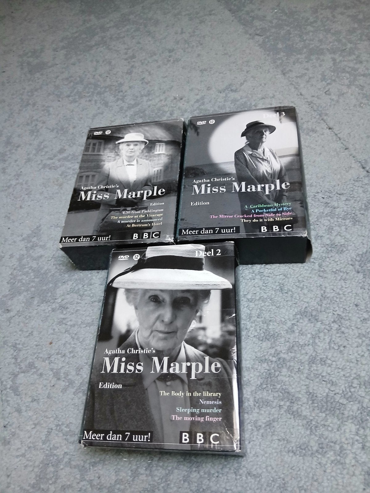 Agatha Christie's Miss Marple DVD Boxset - Deel 2 & 3, Ophalen of Verzenden