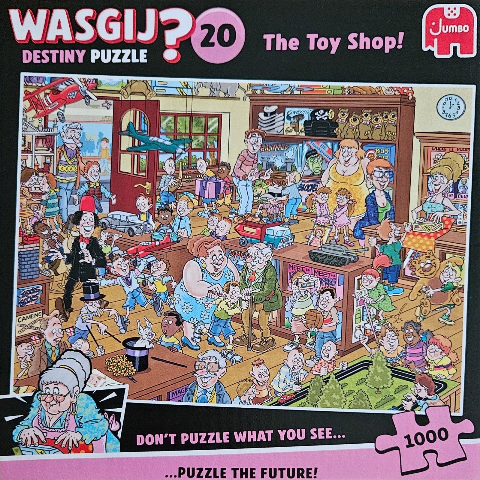 Wasgij? Destiny 20 The Toy Shop! Legpuzzel 1000 stukjes, Ophalen of Verzenden, Meer dan 50 stukjes, Zo goed als nieuw