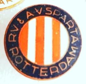 Sparta-clubspeld (uit verzameling oud-Spartaan Jan Klijnjan), Verzenden, Gebruikt, Sport, Speldje of Pin