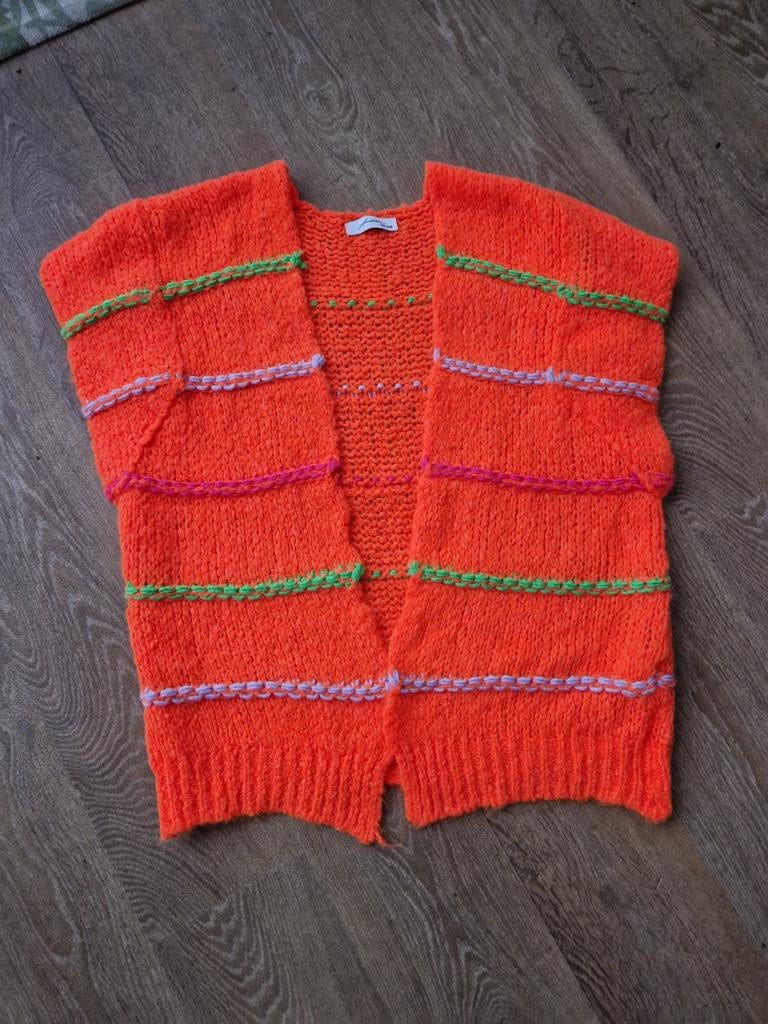 Ambika gilet ibiza boho stijl in kleur oranje ● WK voetbal, Maat 38/40 (M), Oranje, Ophalen of Verzenden, Zo goed als nieuw