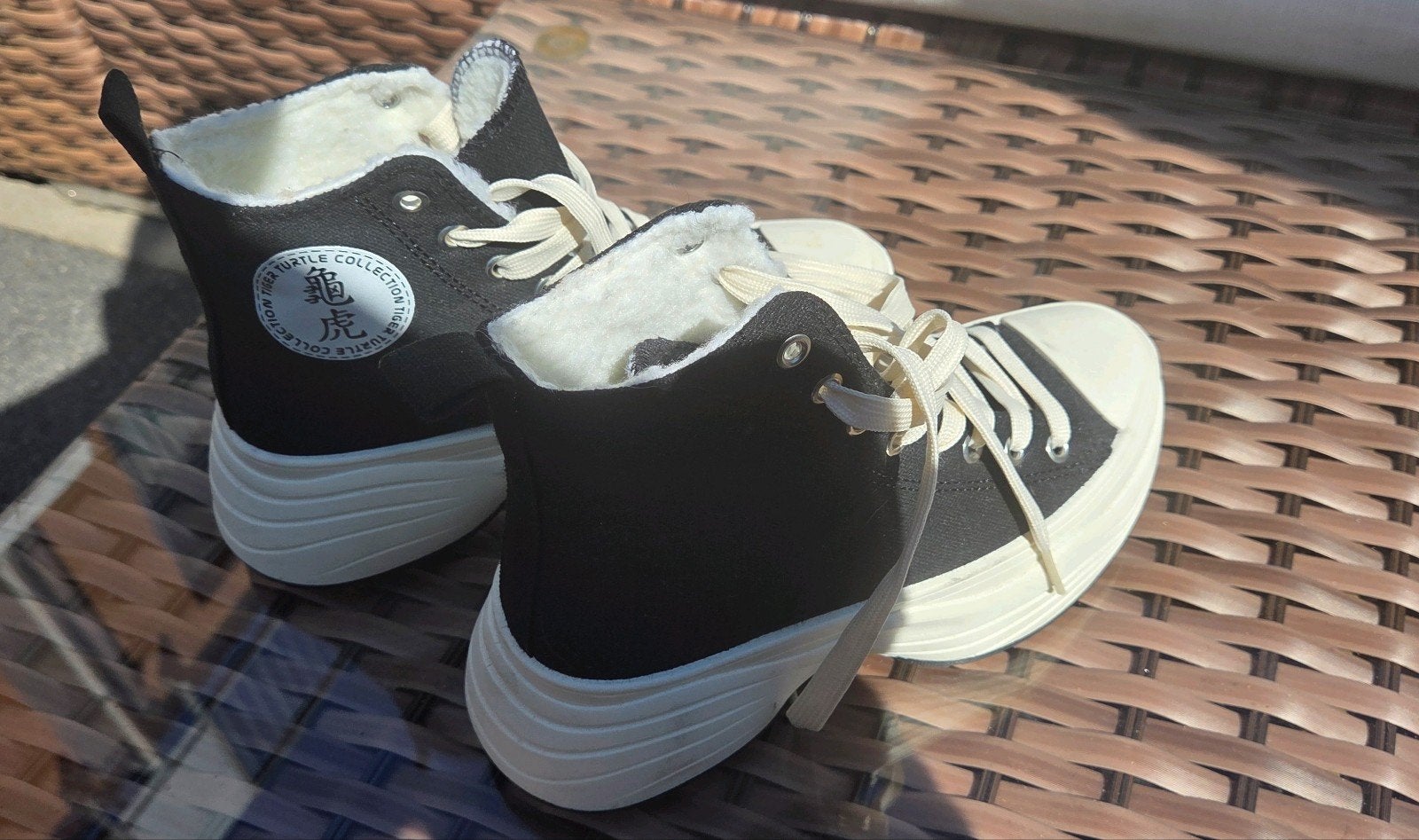 New Yorker Sneakers Maat 36 Zwart met Witte Zool, Zwart, Nieuw, New Yorker, Ophalen of Verzenden