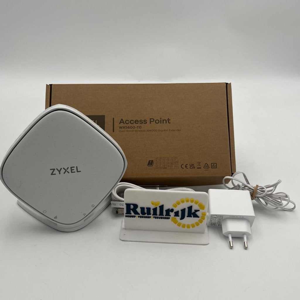 Zyxel WX5600 -2.5G-Dual Band-Extender WiFi - Nieuw, Flex Ltd., Zo goed als nieuw, https://flex.com/contact-us, Nobelstraat 10, 5807 GA Oostrum LB, Limburg, Nederland