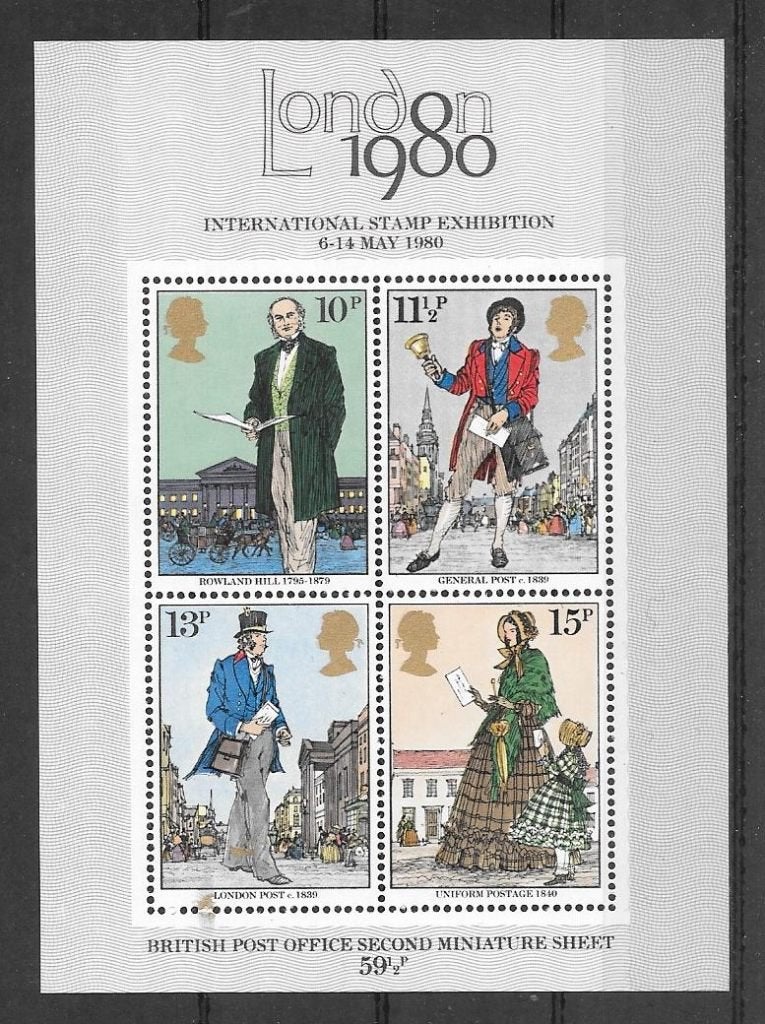 UK 1979  Rowland Hill, Verzenden, Postfris
