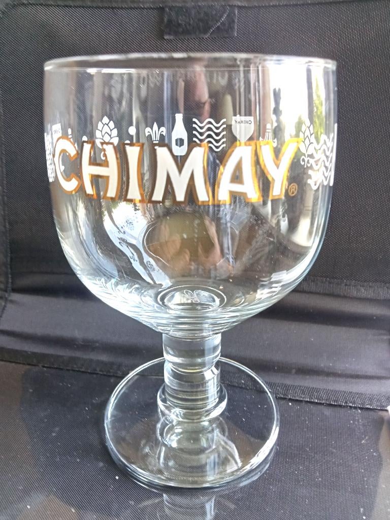 6 CHIMAY bierglazen Nieuw Logo– 33cl, Verzamelen, Biermerken, Ophalen of Verzenden, Nieuw, Glas of Glazen, Overige merken